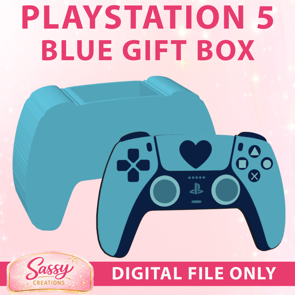 PlayStation 5 Blue Gift Box