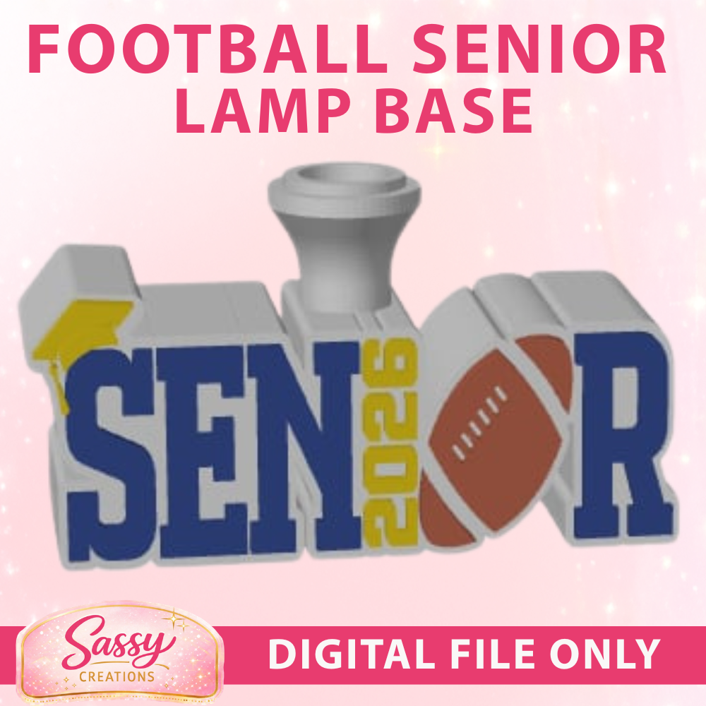 Football Senior Lamp Base