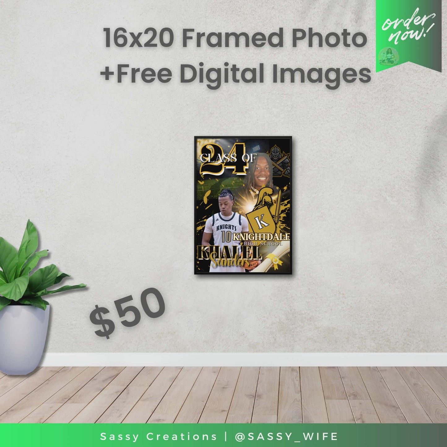 16"x20" Framed Photo - Free Digital Image