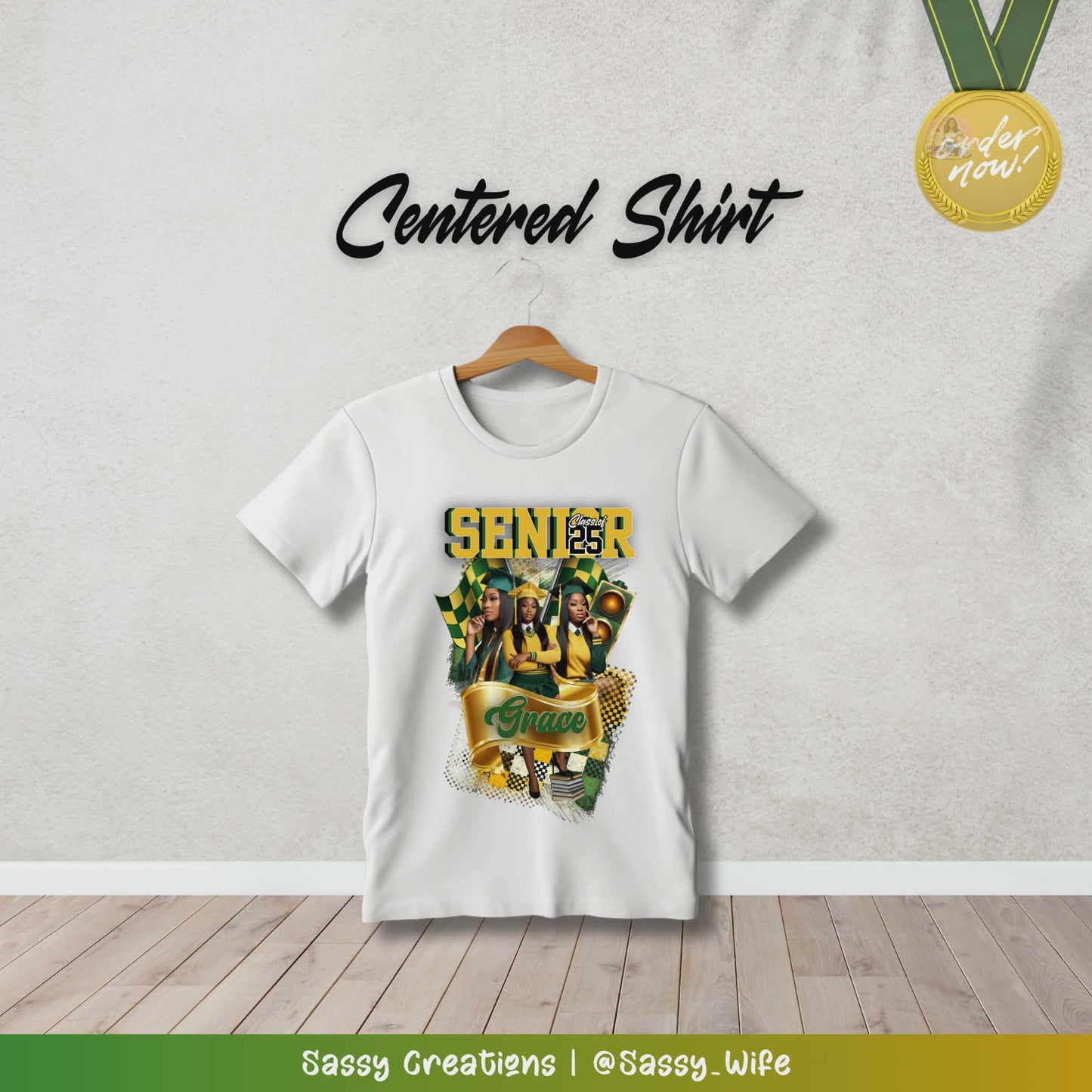 Customized Center Design T-Shirts