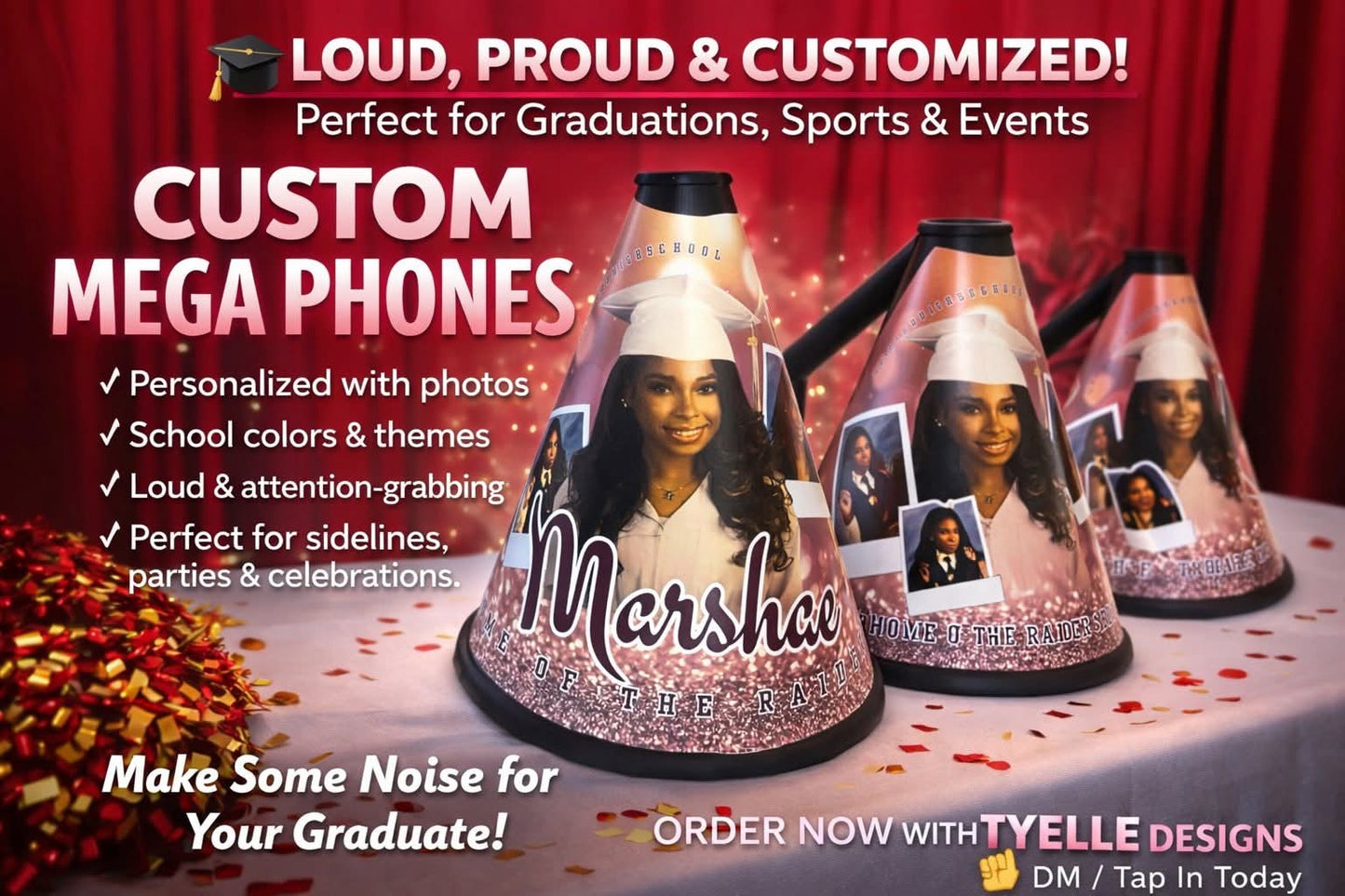 Graduation Megaphone