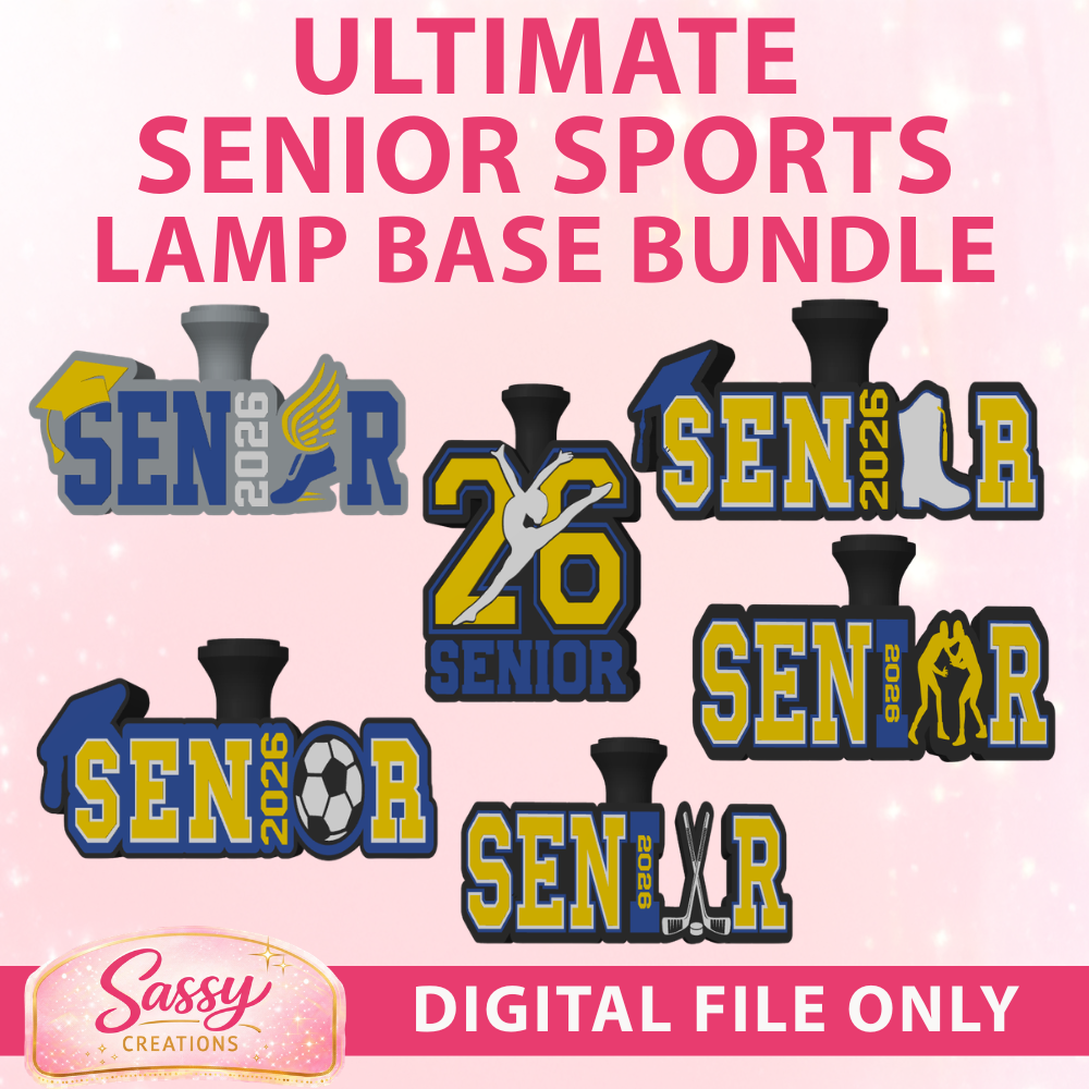 Ultimate Senior Sports Lamp Base Bundle
