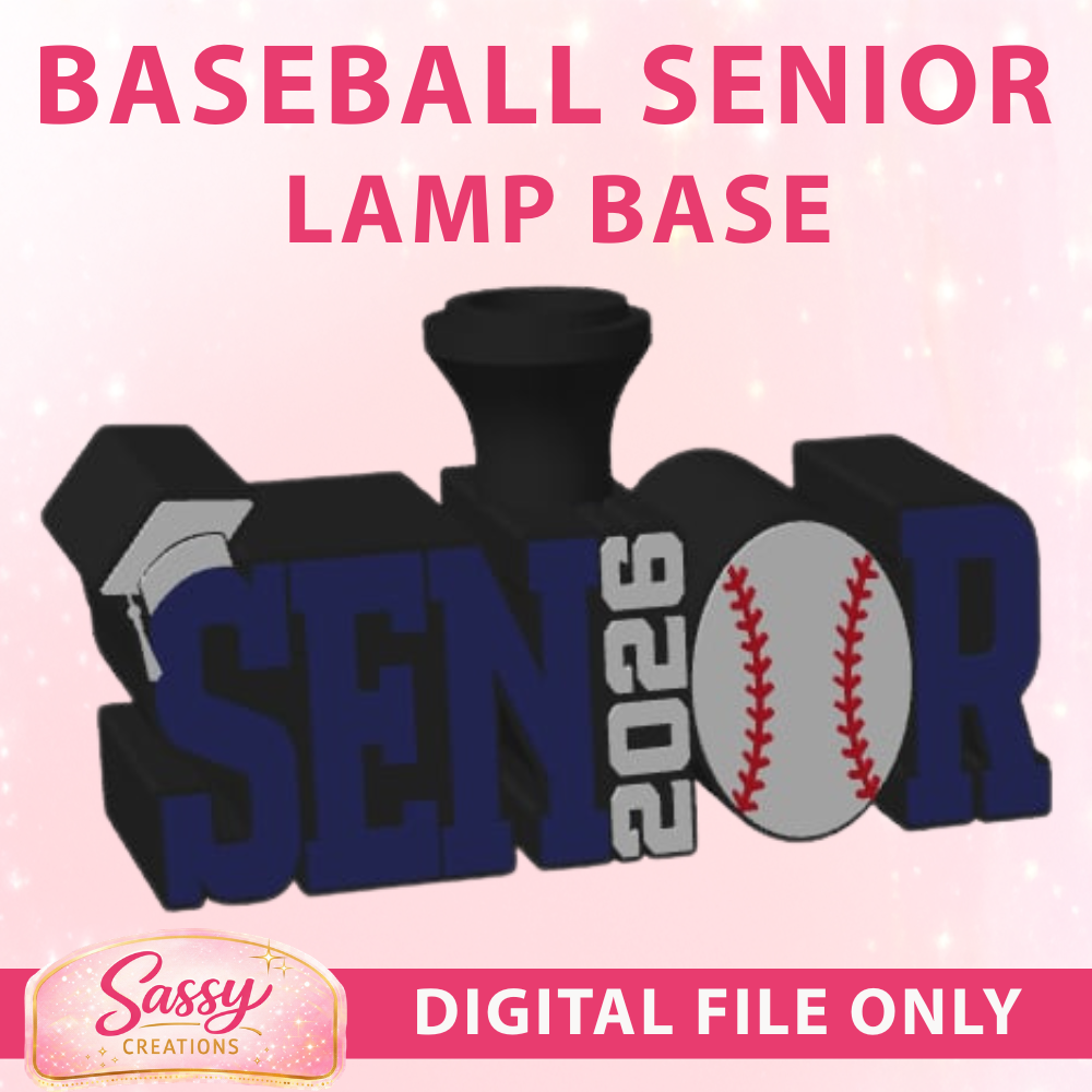 Baseball Lamp Base
