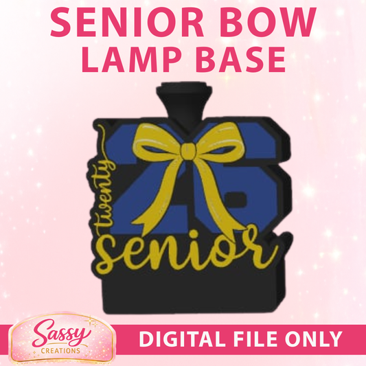 Senior Bow Lamp Base