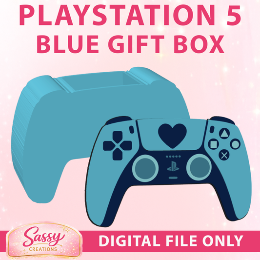 PlayStation 5 Blue Gift Box