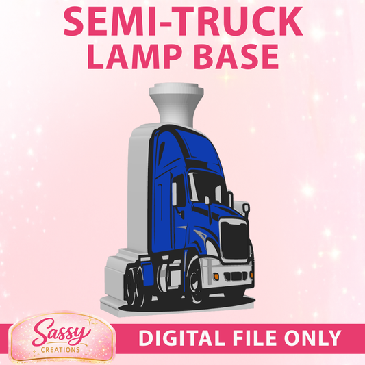 Semi-Truck Lamp Base
