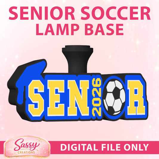Senior Soccer Lamp Base