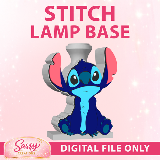 Stitch Lamp Base