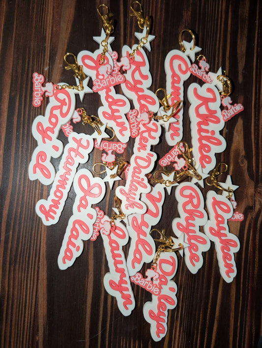 Custom Name Keychain